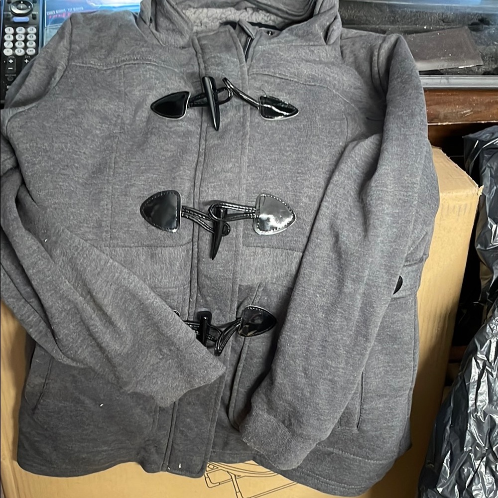 Gray Toggle Coat